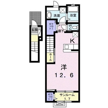 ミニヨンの物件間取画像